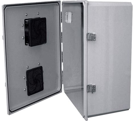 ventilated electrical enclosure|nema 3r enclosure with fan.